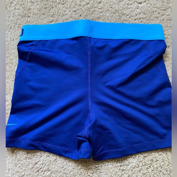 Nike Pro compression shorts, blue, size L - Picture 3 of 7